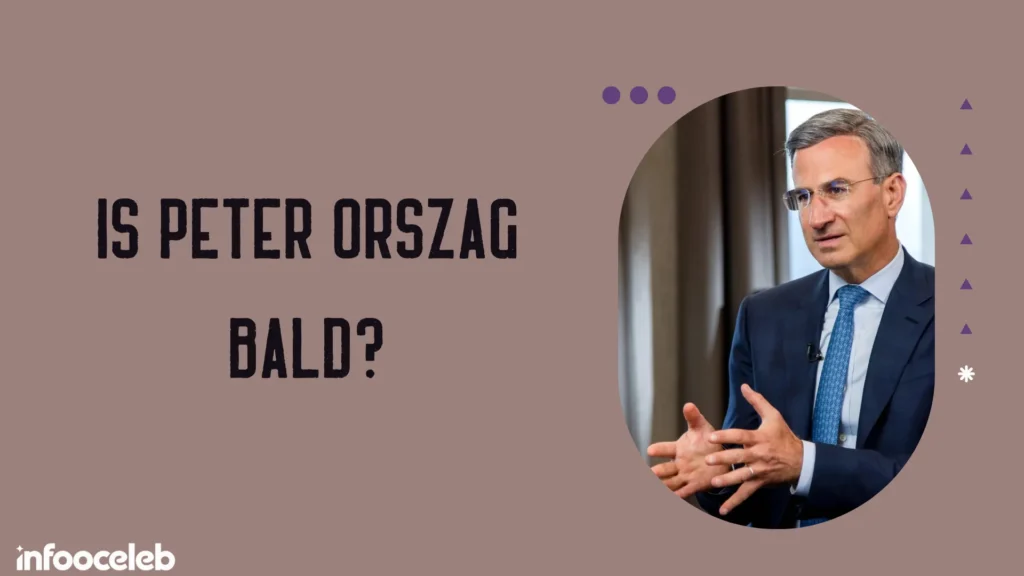 Is Peter Orszag Bald